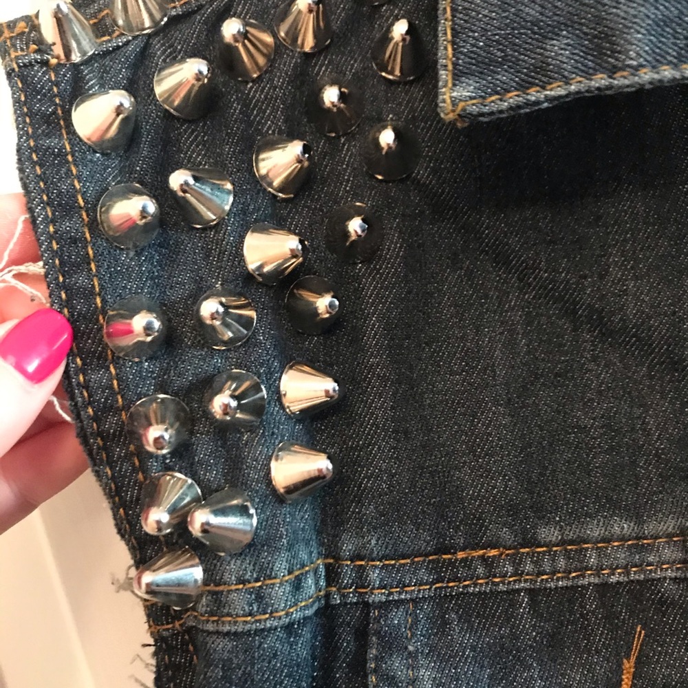 Studded Jean Jacket! - Picture 2 of 3